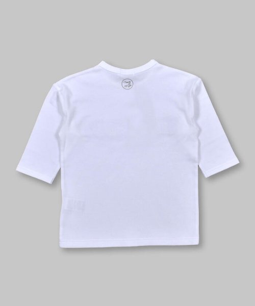 WASK(ワスク)/サガラワッペン ワイド 7分袖 Tシャツ (100~160cm)/img05