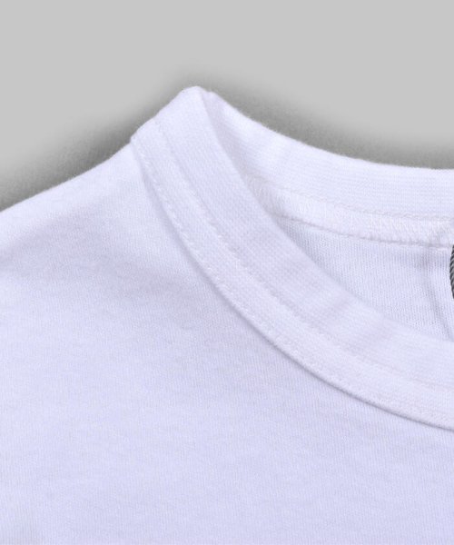 WASK(ワスク)/切替 ロゴ ワイド 半袖 Tシャツ(100~160cm)/img02