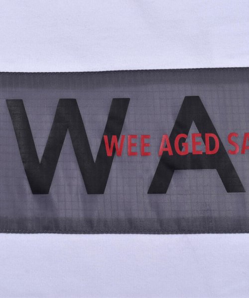 WASK(ワスク)/切替 ロゴ ワイド 半袖 Tシャツ(100~160cm)/img03
