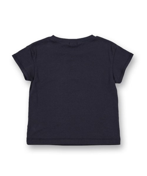 BeBe(ベベ)/USA コットン グリッター プリント ロゴ  Tシャツ（80～150cm）/img14
