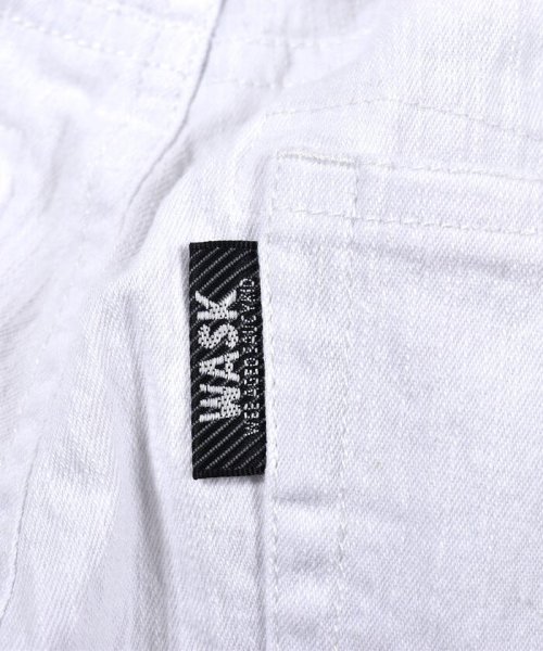 WASK(ワスク)/5.5分丈 裾 ファスナー デニム パンツ(100~160cm)/img09