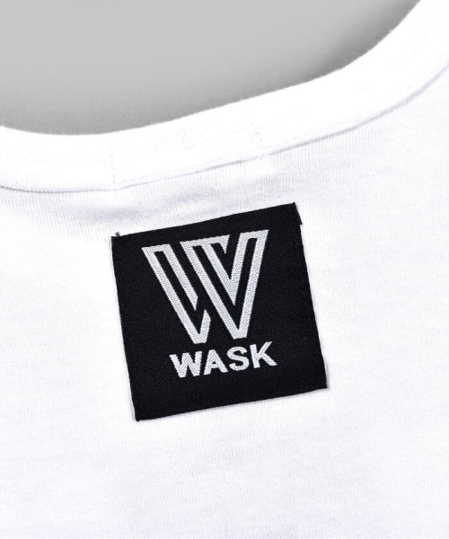 WASK(ワスク)/ボタニカル ボックス プリント 天竺 Tシャツ (100~160cm)/img11
