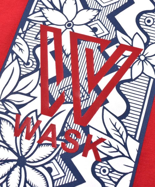 WASK(ワスク)/ボタニカル ボックス プリント 天竺 Tシャツ (100~160cm)/img15