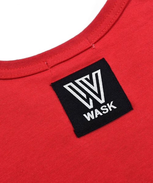 WASK(ワスク)/ボタニカル ボックス プリント 天竺 Tシャツ (100~160cm)/img16