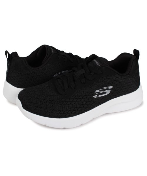 SKECHERS(スケッチャーズ)/スケッチャーズ SKECHERS ダイナマイト2.0 スニーカー レディース DYNAMIGHT 2.0 EYE TO EYE ブラック 黒 12964/img01