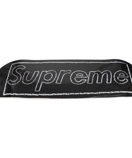 Supreme(シュプリーム)/Supreme KAWS シュプリーム カウズ チョークロゴ スケートボード スケートデッキ スケボー 板 コラボ 限定 CHALK SKATEBOARD/img02