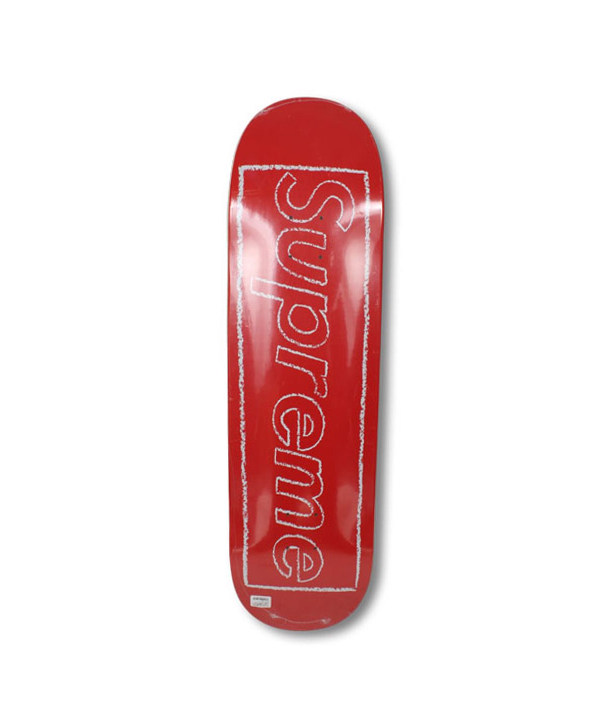 Supreme KAWS シュプリーム カウズ チョークロゴ スケートボード スケートデッキ スケボー 板 コラボ 限定 CHALK  SKATEBOARD