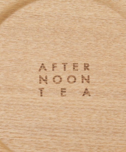 Afternoon Tea LIVING(アフタヌーンティー・リビング)/ロゴワークスウッドコースター/img01