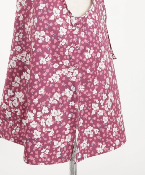 小花柄ワンピースエプロン アフタヌーンティー リビング Afternoon Tea Living Magaseek