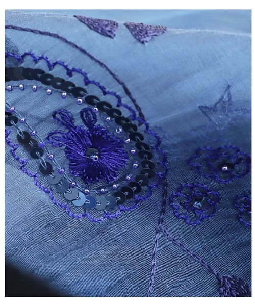 Sawa a la mode(サワアラモード)/繊細な花刺繍とビジュー輝くストール/img19