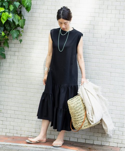 予約 コットン ノースリーブティアードワンピース Eatez Com Au