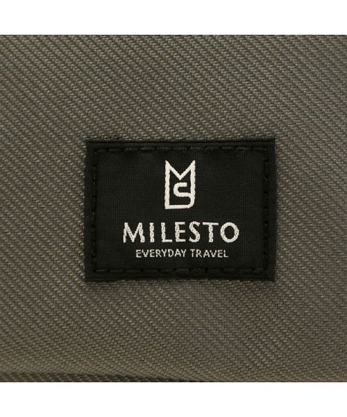 MILESTO(ミレスト)/ミレスト ショルダーバッグ MILESTO Hutte ヒュッテ サコッシュ 斜めがけコンパクト ミニショルダー 軽量 撥水 MLS812/img22