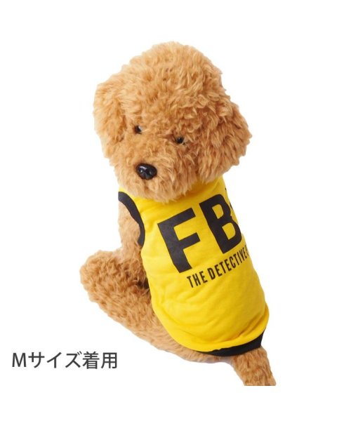 HAPPY DOG!!(はっぴーDOG！！)/★カッコ可愛いFBIロゴタンクトップ★犬 服 犬服 ドッグウェア タンクトップ FBI  【春 夏 春夏 毛抜け防止 毛落ち防止 おしゃれ 可愛い 女の子 男の/img01