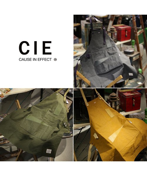 CIE(シー)/CIE シー ダックキャンバス ワークエプロン キャンプ DIY 難燃 日本製 ブランド CIE 042010/img17