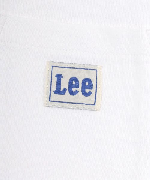 LAZAR(ラザル)/【Lazar】Lee/リー 【別注/コラボ】 ビッグシルエット ワンポイント ピスネーム ポケット Tシャツ/2021 SPRING SUMMER/img05