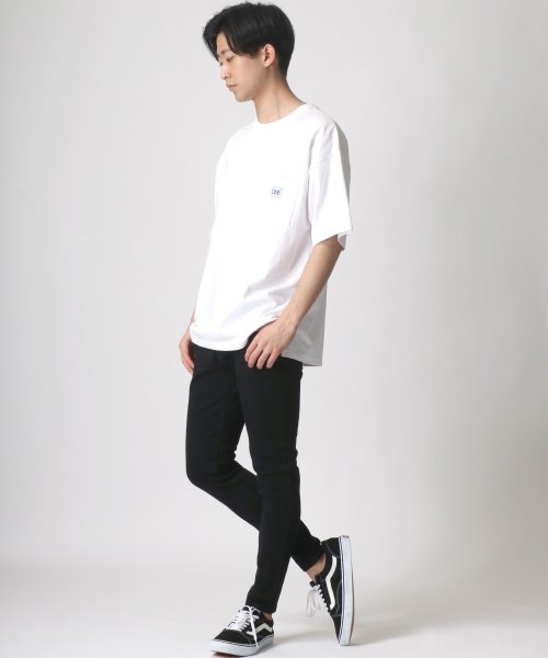 LAZAR(ラザル)/【Lazar】Lee/リー 【別注/コラボ】 ビッグシルエット ワンポイント ピスネーム ポケット Tシャツ/2021 SPRING SUMMER/img10