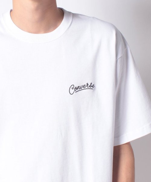CONVERSE(コンバース)/【CONVERSE】 コンバース シューズモチーフバックプリント 半袖Tシャツ/img11