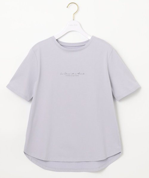 any SiS L(エニスィス（大きいサイズ）)/バックプリント Tシャツ/img16