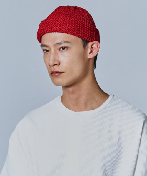 OVERRIDE(OVERRIDE)/OVERRIDE MESH LOOSE BEANIE DEO/img13