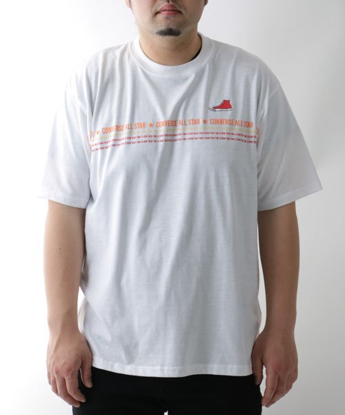 MARUKAWA(大きいサイズのマルカワ)/【CONVERSE】コンバース Tシャツ 大きいサイズ パネル ボーダー 半袖 ティーシャツ アメカジ カジュアル/img12