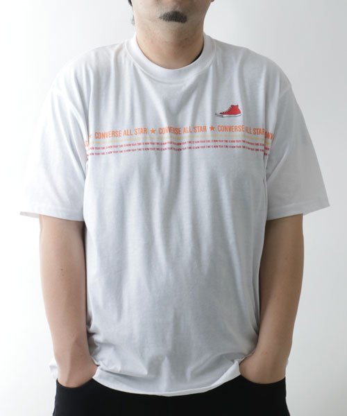MARUKAWA(大きいサイズのマルカワ)/【CONVERSE】コンバース Tシャツ 大きいサイズ パネル ボーダー 半袖 ティーシャツ アメカジ カジュアル/img14