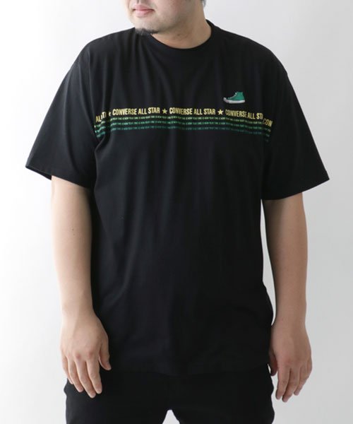 MARUKAWA(大きいサイズのマルカワ)/【CONVERSE】コンバース Tシャツ 大きいサイズ パネル ボーダー 半袖 ティーシャツ アメカジ カジュアル/img16