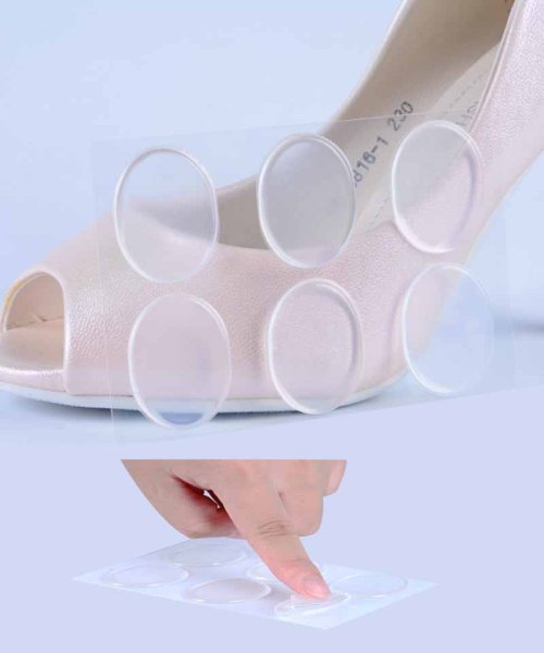 セール 10 Off 靴擦れ防止 ジェルパッド6個入り 靴 サイズ調整 かかと クッション ヒール パンプス インソール 滑り止め 脱げ防止 男女兼用 シリコン ショッピングゴー Shoppinggo Magaseek