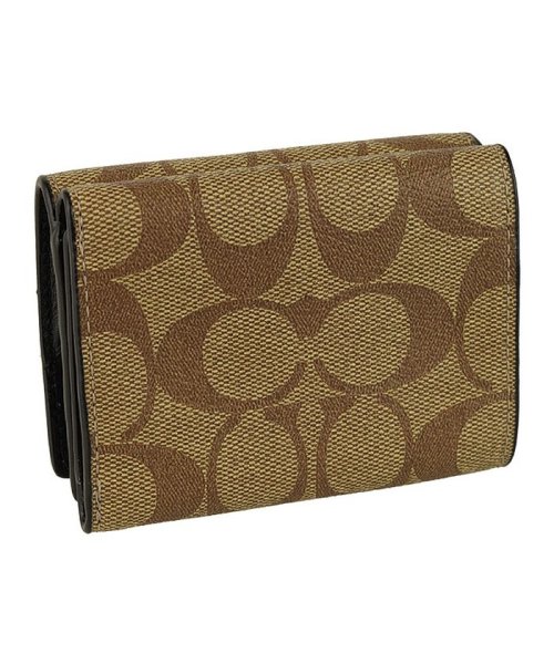 セール Coach コーチ Coach コーチ 三つ折り財布 メンズ シグネチャー アウトレット Fqbtn2 Zz コーチ Coach Magaseek