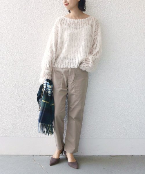 SHIPS WOMEN(シップス　ウィメン)/《一部追加予約》* ベーシック ベイカー パンツ 24SS ◆/img56