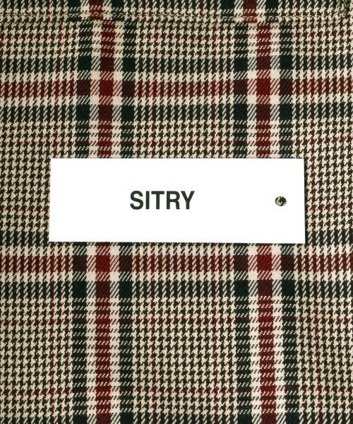 SITRY(SITRY)/【SITRY】オーバーサイズ T/R ガンクラブチェック ダブルブレスト チェスターコート メンズ コート 春 秋/img10