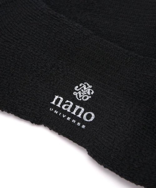 nano・universe(ナノ・ユニバース)/2Pローゲージクォーターソックス/img04
