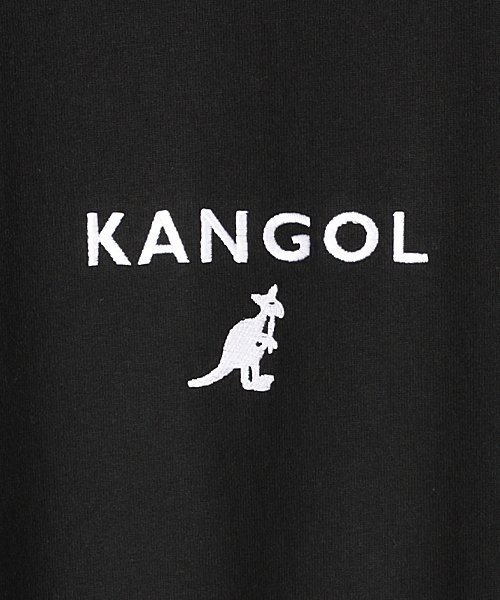 KANGOL(KANGOL)/【KANGOL】 カンゴール ブランドロゴ 刺繍 半袖 Tシャツ/img01