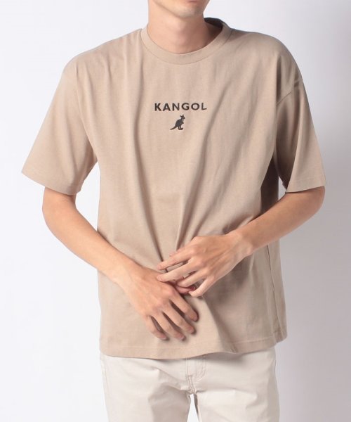 KANGOL(KANGOL)/【KANGOL】 カンゴール ブランドロゴ 刺繍 半袖 Tシャツ/img08