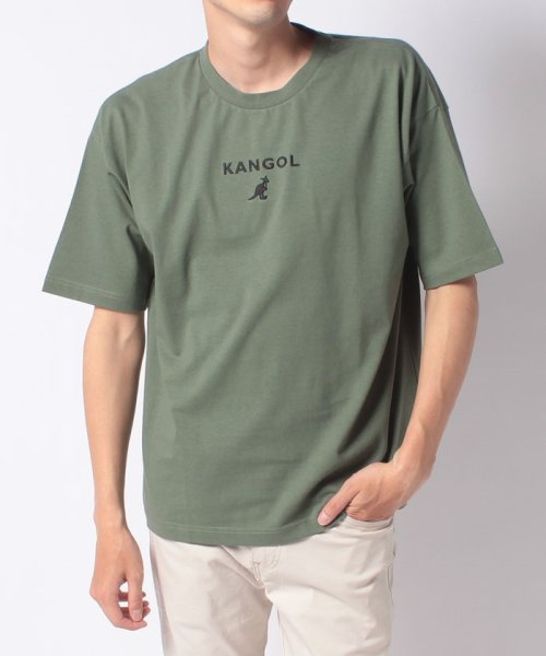 KANGOL(KANGOL)/【KANGOL】 カンゴール ブランドロゴ 刺繍 半袖 Tシャツ/img09