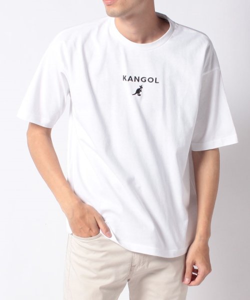 KANGOL(KANGOL)/【KANGOL】 カンゴール ブランドロゴ 刺繍 半袖 Tシャツ/img11