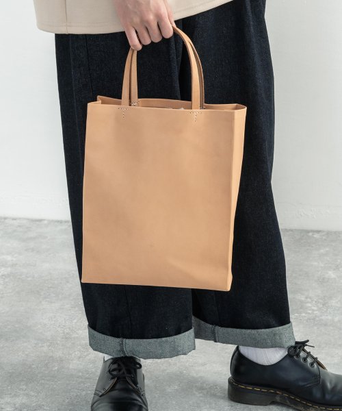 ロッキーモンロー Rocky Monroe トートバッグ レディース メンズ 栃木レザー 日本製 通勤 国産 ヌメ革 カジュアル シンプル ナチュラル ブラック 手提げカバン てさげかばん 鞄 本革 Magaseek