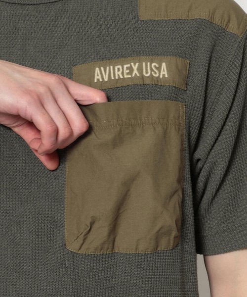 AVIREX(AVIREX)/リブ コンバット Tシャツ/RIB COMBAT T－SHIRT/img04