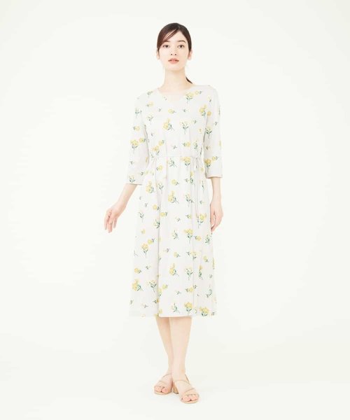 Sybilla(シビラ)/フラワー刺繍ドレス/img01