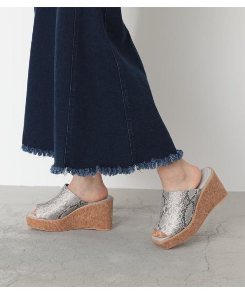 AZUL by moussy(アズールバイマウジー)/CORK WEDGE SANDALS/img14