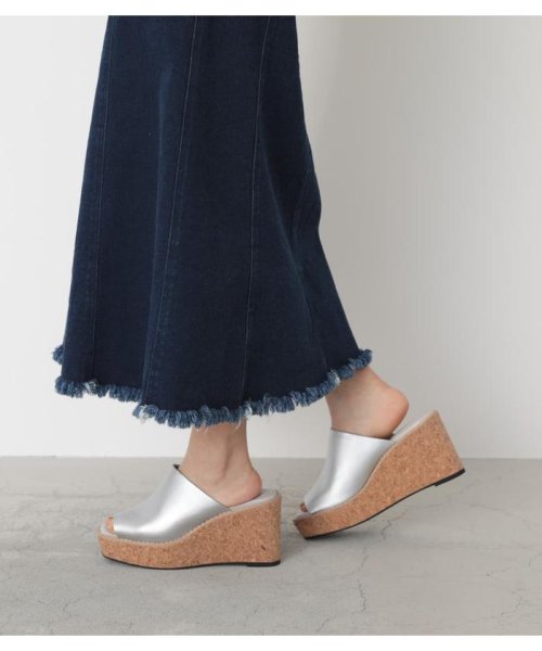 AZUL by moussy(アズールバイマウジー)/CORK WEDGE SANDALS/img22