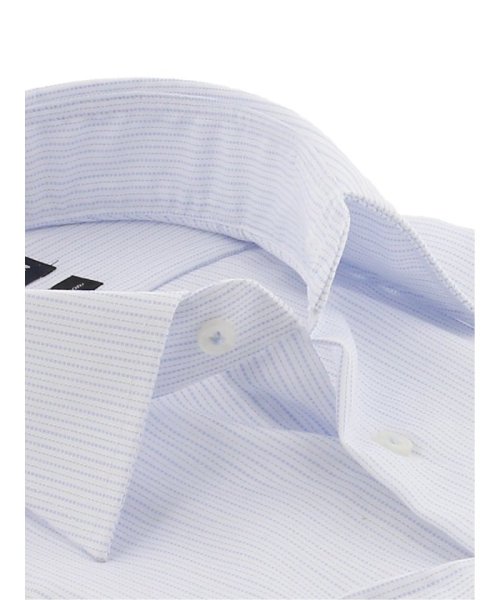 TAKA-Q(タカキュー)/綿100％ 形態安定レギュラーフィット ワイドカラー長袖シャツ/img01