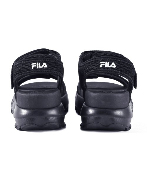 FILA（Shoes）(フィラ（シューズ）)/【FOOTWEAR】ディスラプターウェッジサンダル  ブラック/img02