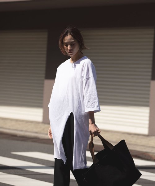 marjour(マージュール)/SLIT TEE ONEPIECE/img03