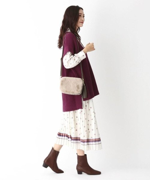 セール エコファーキューブ2wayショルダーバッグ ハッシュアッシュ Hushush Magaseek