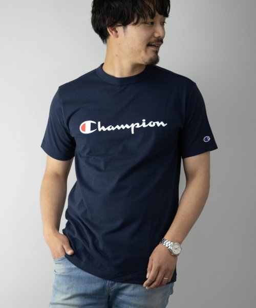 Nylaus(ナイラス)/Champion C3－P302 ロゴプリント クルーネック 半袖 Tシャツ/img18
