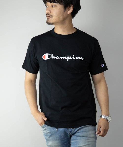 Nylaus(ナイラス)/Champion C3－P302 ロゴプリント クルーネック 半袖 Tシャツ/img19