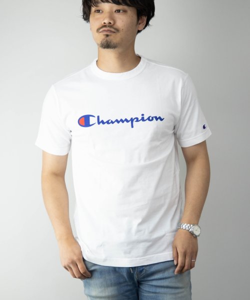 Nylaus(ナイラス)/Champion C3－P302 ロゴプリント クルーネック 半袖 Tシャツ/img20