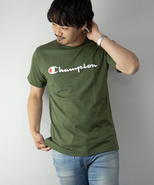Nylaus(ナイラス)/Champion C3－P302 ロゴプリント クルーネック 半袖 Tシャツ/img24
