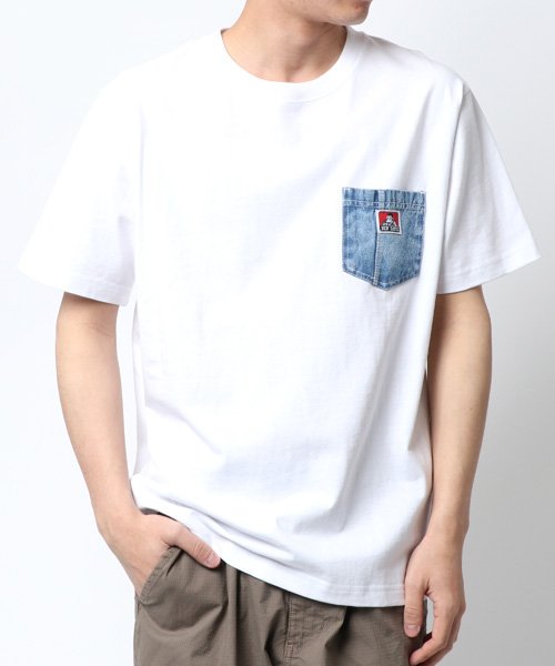 MARUKAWA(マルカワ)/【BEN DAVIS】ベンデイビス Tシャツ 無地 半袖 柄 ポケット 付き ティーシャツ ポケットTシャツ ポケットT ポケT ストリート アメカジ カジュア/img15