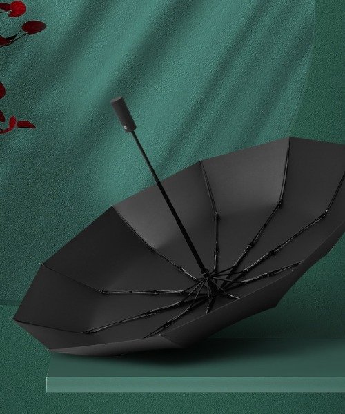 aimoha(aimoha（アイモハ）)/【今年強化版 12本骨】 折りたたみ傘 自動開閉 軽量 折り畳み傘　 大きい 晴雨兼用 台風対応 梅雨対策 大きい 超撥水 おりたたみ傘/img07